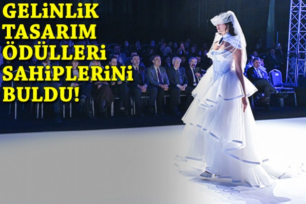 İzmir’de gelinlik tasarım ödülleri sahiplerini buldu