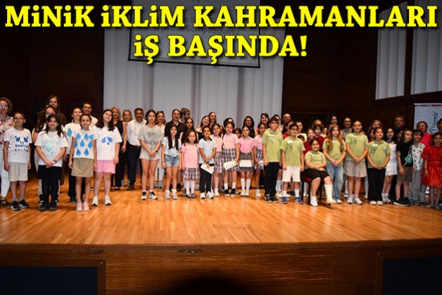 İzmir’de miniklerden iklim seferberliği