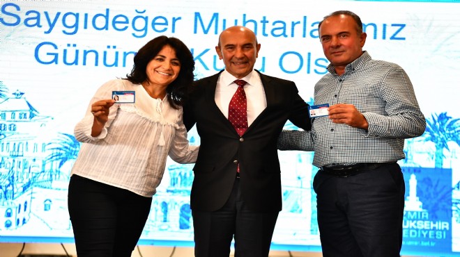 İzmir'de muhtarlara ücretsiz ulaşım müjdesi