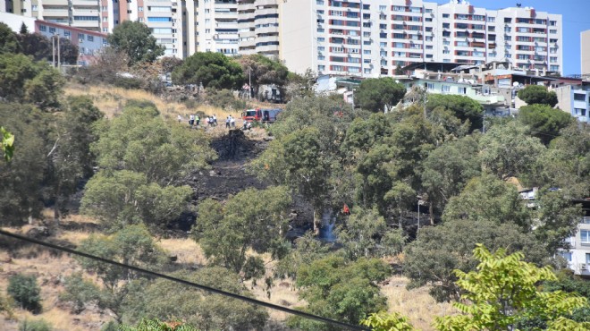 İzmir'de o askeri alanda ikinci yangın!