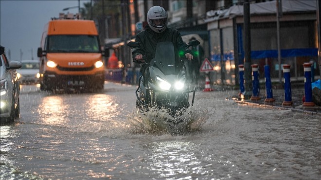 Sağanak ve fırtına alarmı: Büyükşehir den uyarı!