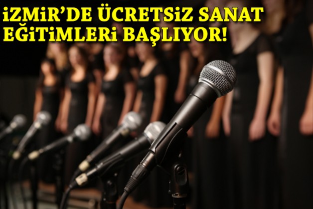 İzmir’de ücretsiz sanat eğitimleri başlıyor!