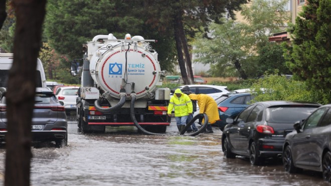 İzmir’de yağış alarmı