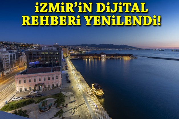İzmir’in dijital rehberi yenilendi