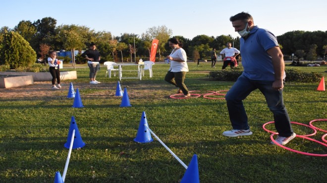 İzmir’in her yerinde spor vardı