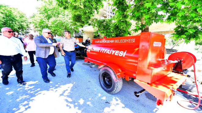 İzmir'in köyleri yangına dirençli hale geliyor