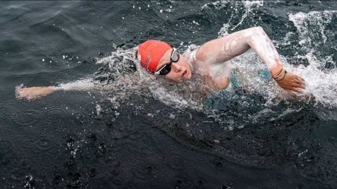 İzmirli Bengisu’dan  buz  gibi rekor