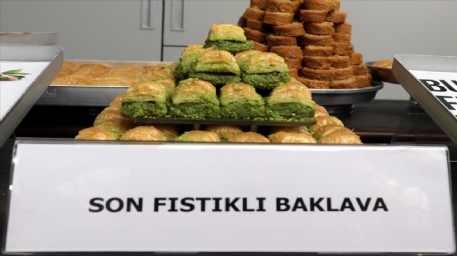 İzmirli baklavacılarından fıstık boykotu!