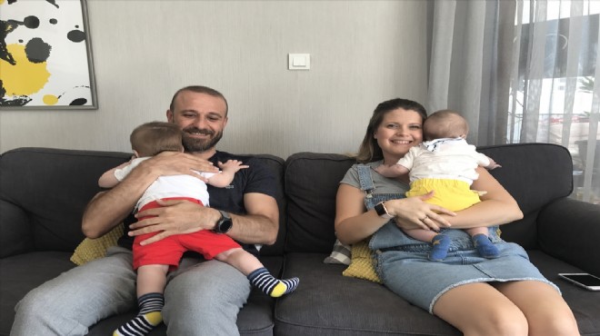 İzmirli çift kardeş bebeklere aile oldu!