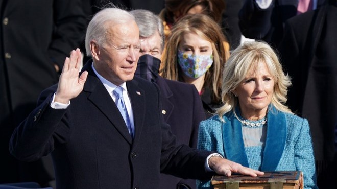 Joe Biden yemin ederek ABD nin 46. Başkanı oldu