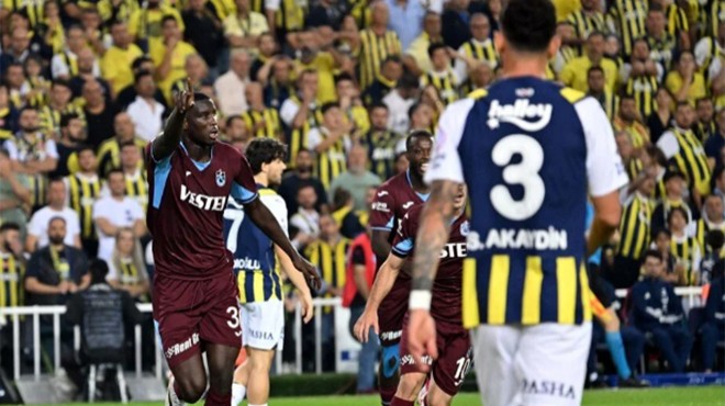 Kadıköy de seri sonu: Trabzon 26 maç sonra kazandı