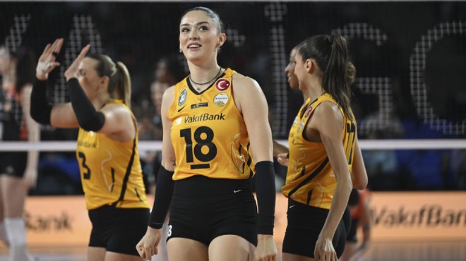 Kadınlar Kupa Voley de şampiyon VakıfBank!
