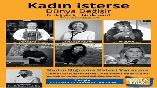 Kadınlardan sığınma evlerine destek