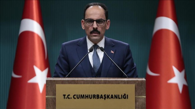 Kalın: Güvenli bölgenin kontrolü Türkiye'de olacak