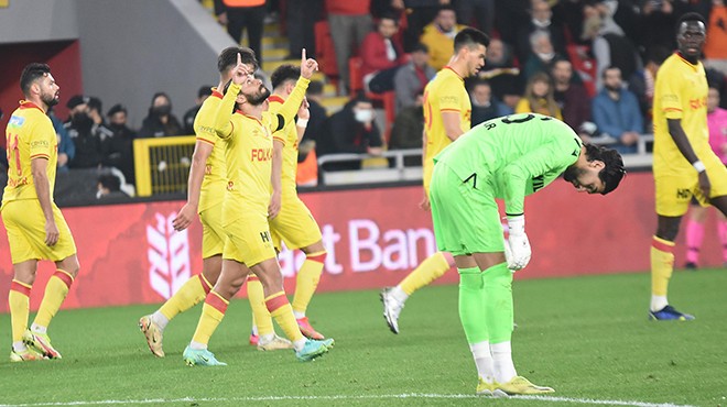 Kaptan ın dönüşü: Göztepe tek golle turladı!