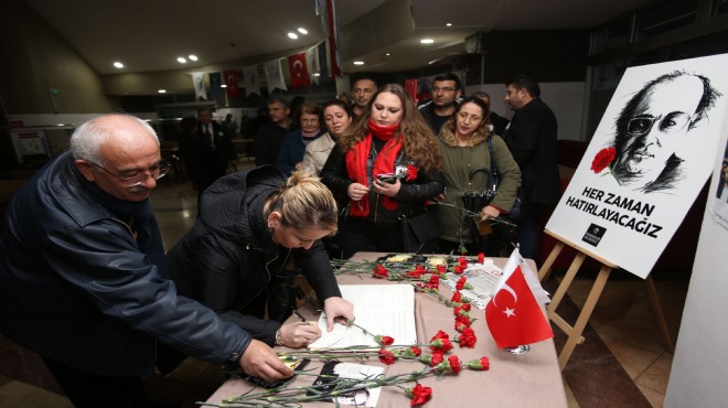 Karabağlar ‘Uğur Mumcu'yu andı!