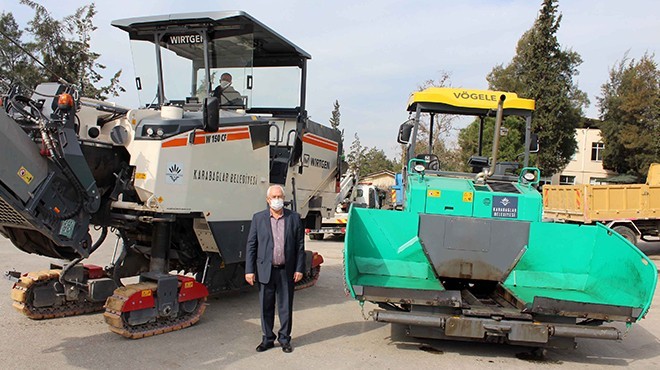 Karabağlar'a yeni altyapı filosu