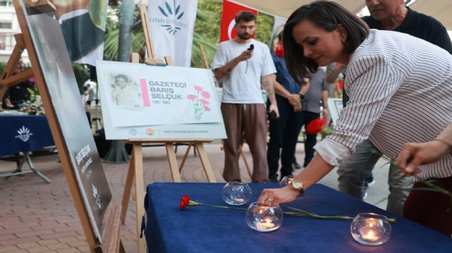 Karabağlar da Barış Selçuk saygıyla anıldı