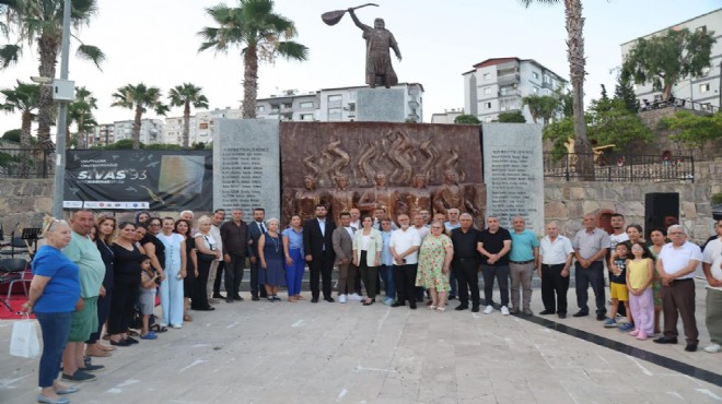 Karabağlar da Madımak anması:  Unutmadık, unutturmayacağız 