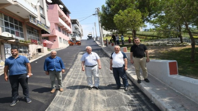 Karabağlar'da asfalt harekatı tam gaz!