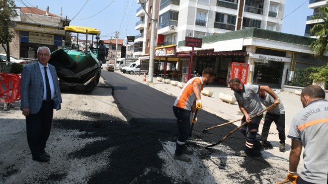 Karabağlar da asfalt harekatı tam gaz!