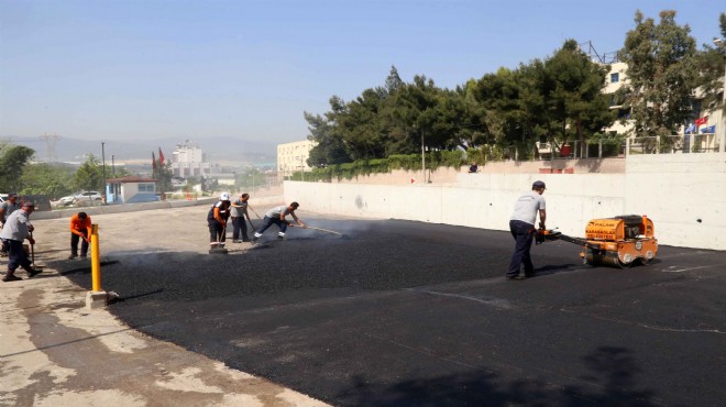 Karabağlar da asfalt harekatı tam gaz!