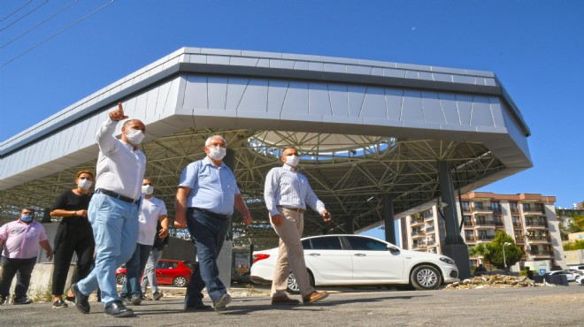 Karabağlar'da çok amaçlı tesiste sona doğru