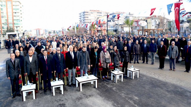 Karabağlar da görev şehidine vefa!