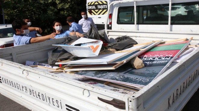 Karabağlar'da görüntü kirliliğine geçit yok