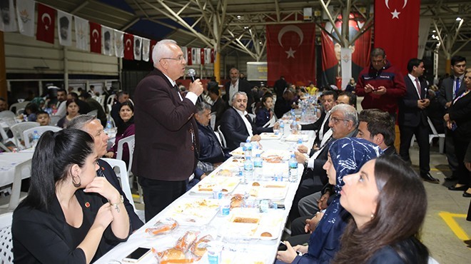 Karabağlar'da ilk mahalle iftarı