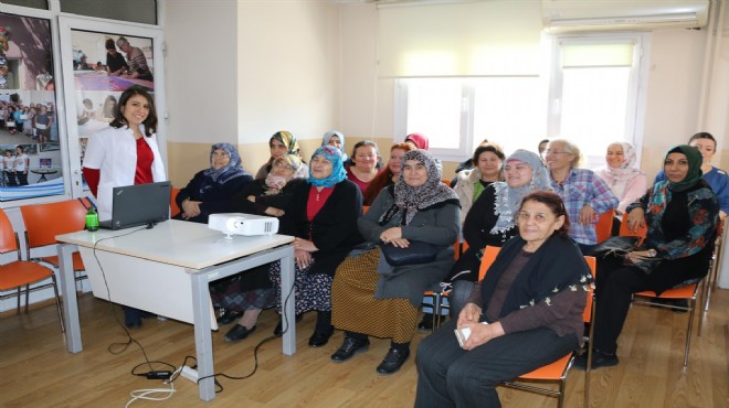 Karabağlar'da 'menepozla yaşam' semineri