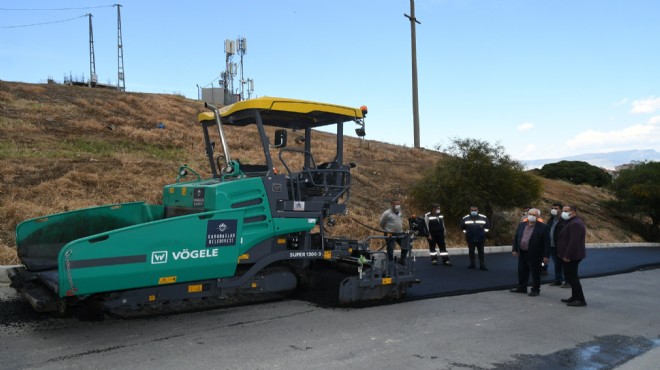 Karabağlar'da son teknoloji asfalt atağı!