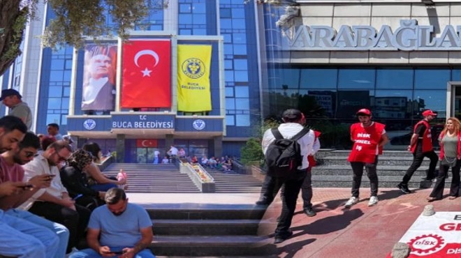 Karabağlar ve Buca’da maaş krizi tırmanıyor: İşçiler iş bıraktı!