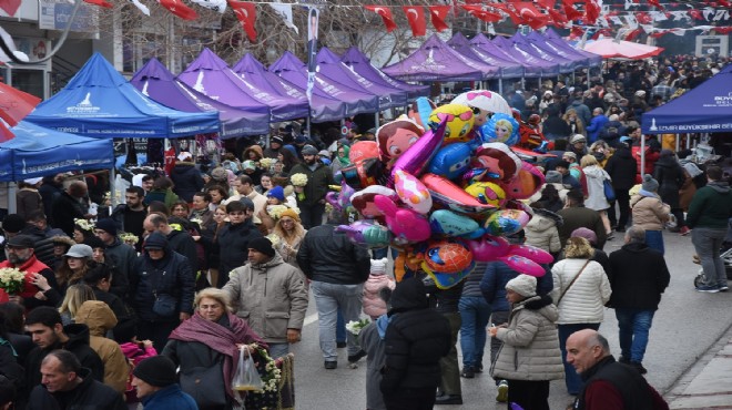 Karaburun Nergis Festivali iz bıraktı