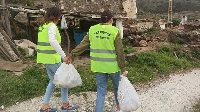 Karaburun'da Ramazan dayanışması!