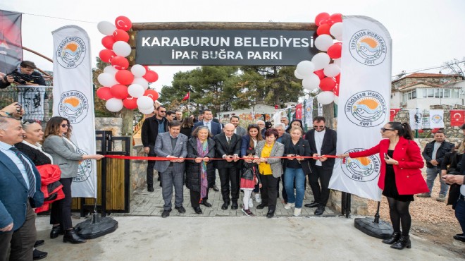 Karaburun da atıl alan gençlik merkezine dönüştü