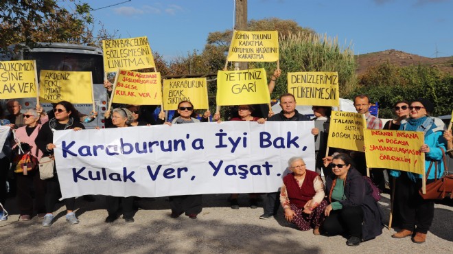 Karaburun'da balık çiftliği isyanı!