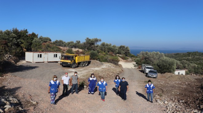 Karaburun'da can dostlar için 'güneş' çağrısı