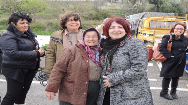 Karaburun da yaşlılara market hizmeti