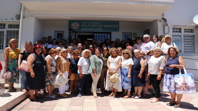 Karaburun'da kadın dayanışması