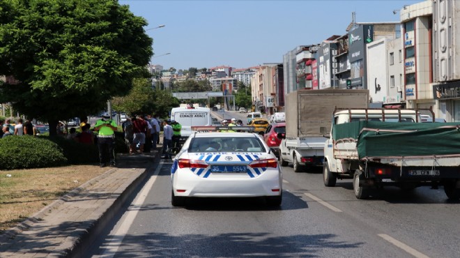 Karşıdan karşıya geçerken canından oldu!