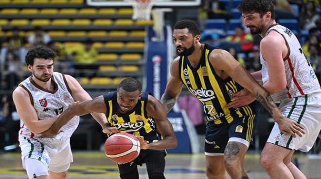 Karşıyaka İstanbul da Fenerbahçe ye kaybetti