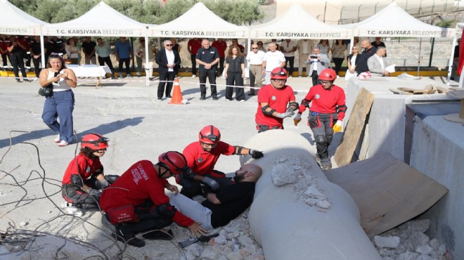 Karşıyaka da 17 Ağustos’un 26. yılında afet bilinci hamlesi