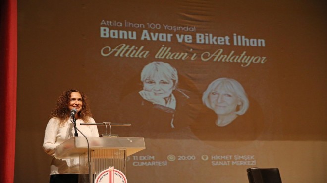Karşıyaka'da, Attil İlhan’ın 100. yaşında anlamlı anma