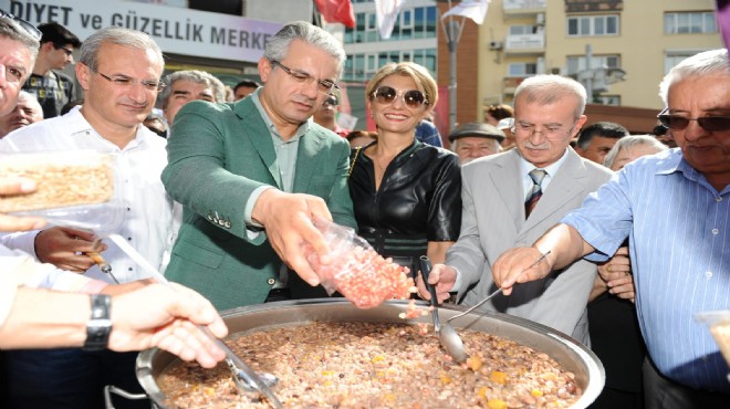 Karşıyaka'da aşure bereketi, Başkan'dan anlamlı mesaj!