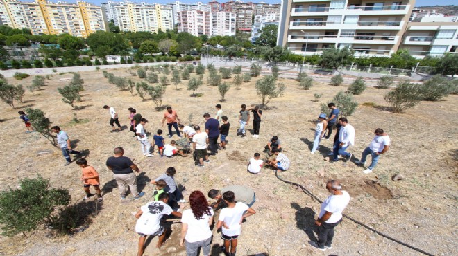 Karşıyaka'da barış fidanları büyüyecek!