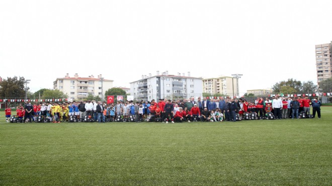 Karşıyaka'da belediyeden amatöre tam destek!