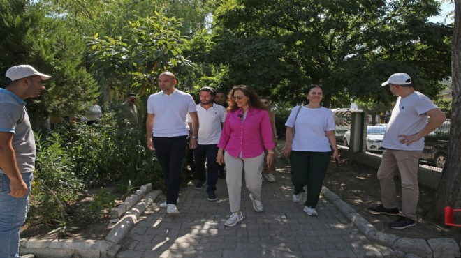 Karşıyaka da çevreci sulama!