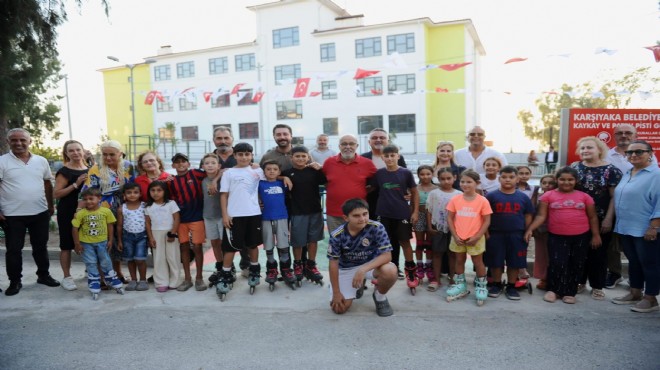 Karşıyaka da çocukların hayali gerçek oldu!