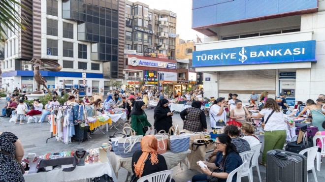 Karşıyaka da dayanışmanın buluşma noktası: Gece Pazarı geri döndü